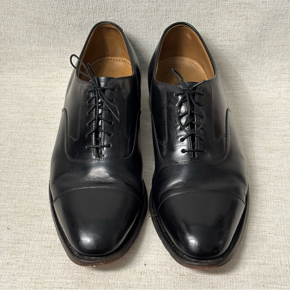 Johnston & Murphy Men’s Black Leather Wingtip Dress Shoes / Size 12